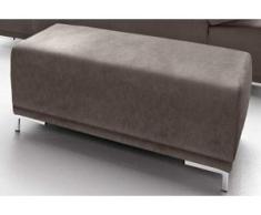 DOMO collection Hocker grau Polsterhocker Nachhaltige Möbel
