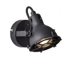 Brilliant Leuchten Jesper LED Wandspot schwarz korund Wandstrahler Strahler Spots Lampen Wandleuchten