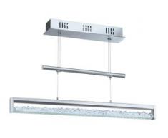 EGLO,LED Pendelleuchte CARDITO silberfarben Pendelleuchten und Hängeleuchten Deckenleuchten Lampen Leuchten