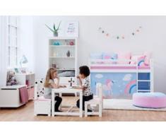 Hoppekids Hochbett Einhorn weiß Kinder Hochbetten Kinderbetten Betten