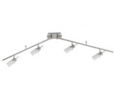 Paul Neuhaus,Deckenleuchte ACURA silberfarben LED Deckenleuchten LED-Lampen und LED-Leuchten Lampen Leuchten