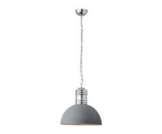Brilliant Leuchten Frieda Pendelleuchte 41cm grau Beton Pendelleuchten und Hängeleuchten Deckenleuchten Lampen