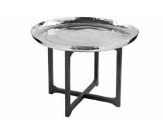 Fink Tabletttisch silberfarben Beistelltische Tische Tisch
