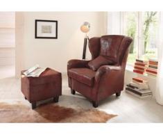 Home affaire Sessel Oliver (2-tlg.) braun Ohrensessel