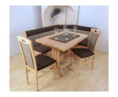 Eckbankgruppe Madrid (Set, 4-tlg) braun Sitzbänke Nachhaltige Möbel Sitzmöbel-Sets