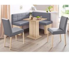 SCHÖSSWENDER Eckbankgruppe Anna 2 (Set, 4-tlg) braun Eckbankgruppen Tische Sitzmöbel-Sets