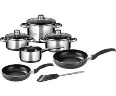 Elo - Meine Küche Topf-Set Skyline (Set, 10-tlg.) silberfarben Topfsets Töpfe Haushaltswaren Topf