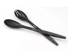 STONELINE Salatbesteck, (2-tlg.) schwarz Servierbesteck Besteck Messer Haushaltswaren Kochbesteck-Sets