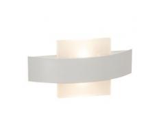 Brilliant Leuchten Solution LED Wandleuchte 26cm quadratisch weiß Wandleuchten Lampen