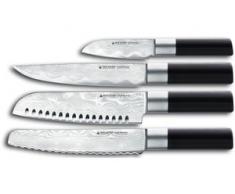 Felix Solingen Messer-Set Absolute ML (Set, 4-tlg.) schwarz Küchenmesser-Sets Besteck Messer Haushaltswaren Kochmesser-Sets