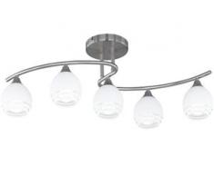 TRIO Leuchten,Deckenleuchte silberfarben Deckenleuchten SOFORT LIEFERBARE Lampen Leuchten