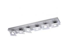 Paul Neuhaus,Deckenleuchte ROTATOR silberfarben LED Deckenleuchten LED-Lampen und LED-Leuchten Lampen Leuchten