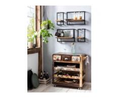 SIT Küchenwagen Fridge braun Küchenaccessoires Wohnaccessoires Rollwagen