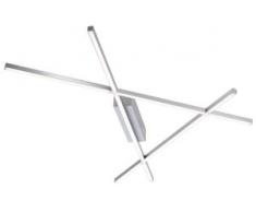 Paul Neuhaus,Deckenleuchte STICK 2 silberfarben LED Deckenleuchten LED-Lampen und LED-Leuchten Lampen Leuchten