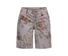 Shorts mit Knopfleiste grau bonprix