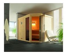 Weka Massivholzsauna Cubilis 3 Eck inklusive Montageservice