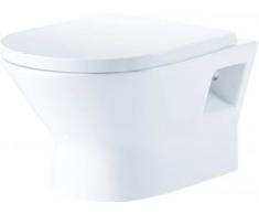 Primaster Wand-Tiefspül-WC Aurora weiß, inkl. WC-Sitz
