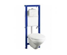 Wisa Wand-WC Komplett-Set mit V&B Omnia Pro