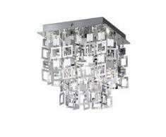 Reality|Trio Deckenleuchte RL149, Deckenlampe, chrom 24x24cm