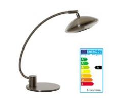 LED-Tischleuchte HW123, Schreibtischleuchte Büroleuchte Tischlampe, 1x5 Watt EEK A