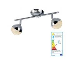 Trio LED Deckenleuchte RL207, Deckenlampe, EEK A+ ~ 2-flammig 7,6W