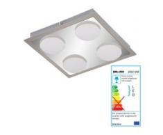 Briloner LED Deckenleuchte, Deckenlampe Badlampe, inkl. Leuchtmittel EEK A+ 18W 4-flammig