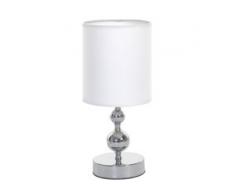 Tischlampe HW157, Tischleuchte Nachttischlampe, 34cm