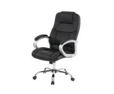 Profi-Bürostuhl Boston XXL Chefsessel Drehstuhl US-Version, 150kg belastbar, Kunstleder ~ braun