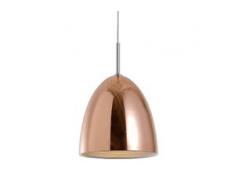 Spot Light Pendelleuchte Mads Stahl Kupfer Ø 25 cm 1-flammig E27