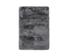 Luxor living Fellteppich Davos I Grau Rechteckig 130x190 cm (BxT) Schaffell