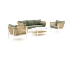 Giardo Centola Sessel-Sofa Lounge-Set 4-teilig