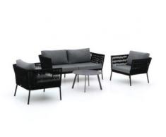 Intenso Levanzo/Bovezzo Sessel-Sofa Lounge-Set 4-teilig