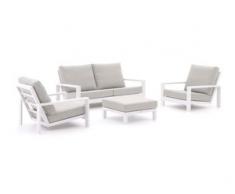 Bellagio Vezzano Sessel-Sofa Lounge-Set 4-teilig