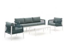 Manifesto Salera Sessel-Sofa Lounge-Set 4-teilig