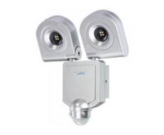 Ledino Steglitz Wandaußenleuchte Sensor LED 2 x 10W IP54 2-flg. silber, EEK: A++ (Spektrum: A++ bis A)