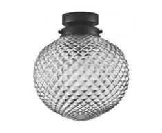 LEDVANCE 1906 CARVED PINEAPPLE Glass Smoke Deckenleuchte, EEK: A++ (Spektrum: A++ bis E)