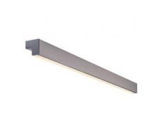SLV 157424 L-LINE 120 Wand- und Deckenleuchte, silbergrau, T5 ESL, 28W, EEK: A (Spektrum: A bis A+)