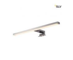 SLV 1000780 DORISA LED Spiegelleuchte, lang, chrom, 4000K, IP44, EEK: A++ (Spektrum: A++ bis A)
