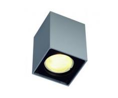 SLV 151514 ALTRA DICE Deckenleuchte, CL-1, eckig, silbergrau/ schwarz, GU10, max. 35W, EEK: A++ (Spektrum: A++ bis E)
