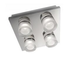Philips InStyle Darius 372451113 LED Deckenleuchte 4 x 2.5W chrom, EEK: A++ (Spektrum: A++ bis A)