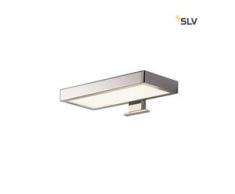 SLV 1000818 DORISA LED Spiegelleuchte, rechteckig, chrom, 4000K, IP44, EEK: A++ (Spektrum: A++ bis A)