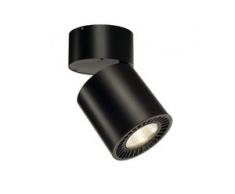 SLV 114130 SUPROS CL Deckenleuchte LED 28W 3000K rund schwarz A++, EEK: A++ (Spektrum: A++ bis A)