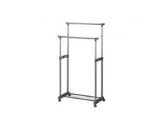 Kleiderständer - grau - 83 cm - 164 cm - 44 cm - Möbel Kraft
