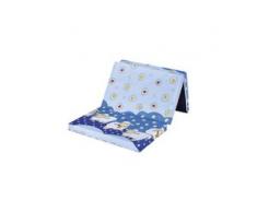 Faltmatratze Kinder Blau Klappmatratze Schäfchen Reisebettmatratze 60x120 cm