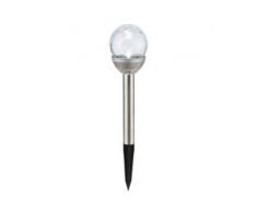 Solarlampe LED Gartenlampe Farbwechsel Gartenleuchte 8x8x37 Solarleuchte Sensor