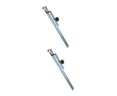 Rasendorn 2 Stück für Wäschespinne etc 50 cm Sonnenschirmhalter Ø35 mm Erdspieß