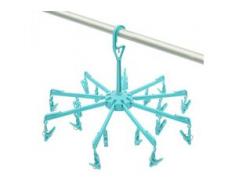 Trockenkarussell mit 18 Wäscheklammern Wäschespinnen 186 Gr Wäscheständer Ø48 cm