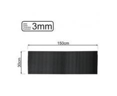 Anti Rutschmatte schwarz 150 x 30cm Werkzeugeinlage zuschneidbar Antirutschmatte