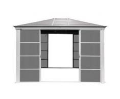 Sojag-Pavillon mit Stahldach, ca. 427 x 296 x 362 cm