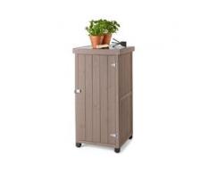 Schmaler Gartenschrank